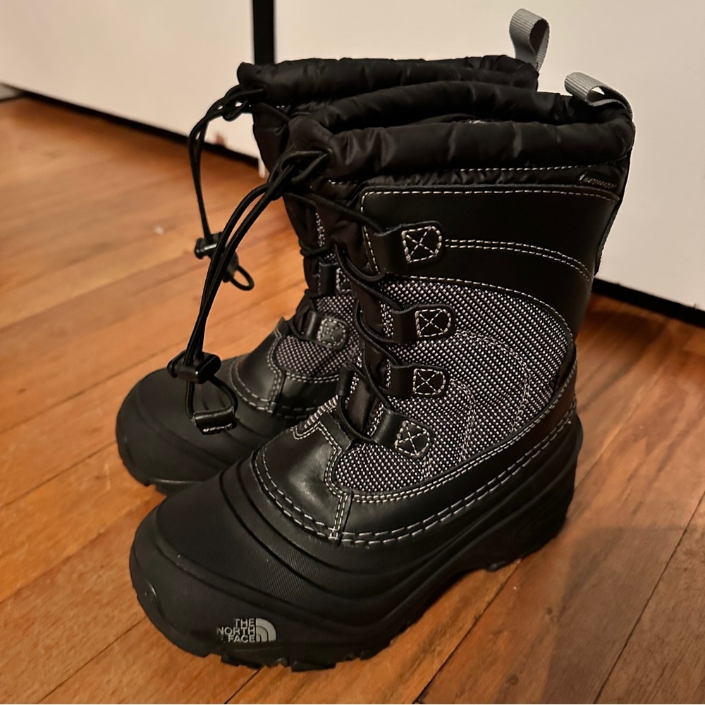 Kids Unisex Northface Winter Snow Boots